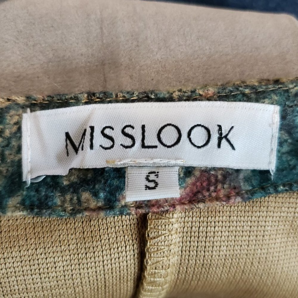 MISSLOOK Fall branches multi colored A-Line dress - Picture 8 of 10
